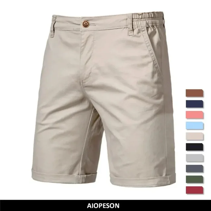 Cotton Solid Shorts