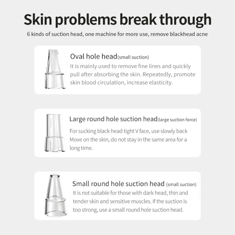 usb rechargeable electric blackhead remover vacuum face pore cleaner whiteheads black spots pimple acne extractor skin care set