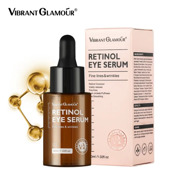 anti wrinkle retinol eye serum dark circle eye bags remover whitening brightening skin moisturizer lightening cream eye care
