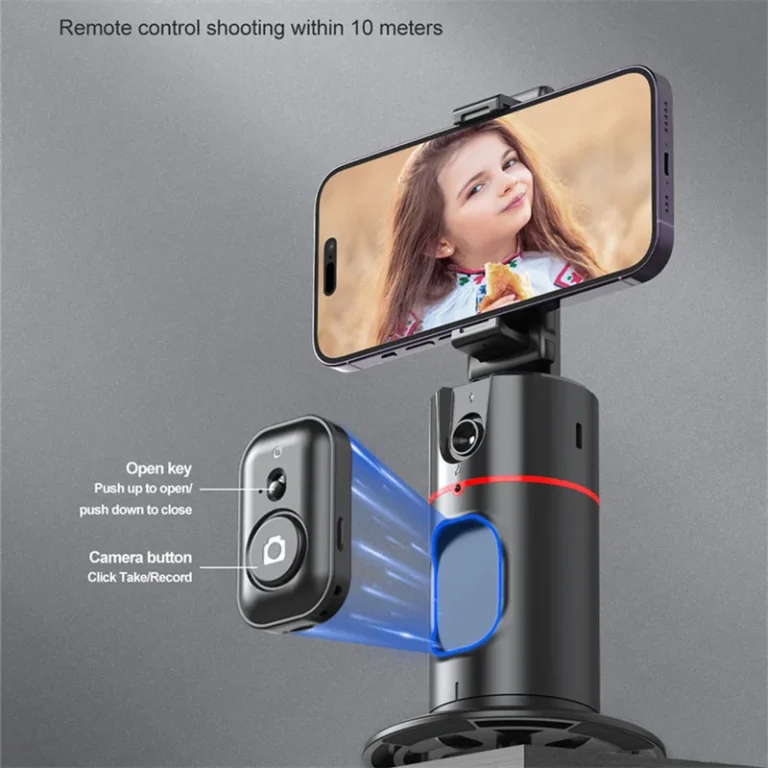 2025 new gimbal stabilizer selfie stick foldable wireless tripod with bluetooth shutter monopod for iphone android smartphone