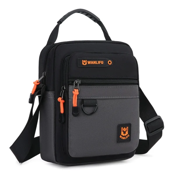 casual men's handbag shoulder bag lightweight oxford men's purse small crossbody bag fashion stylish men's bag messenger bag sac