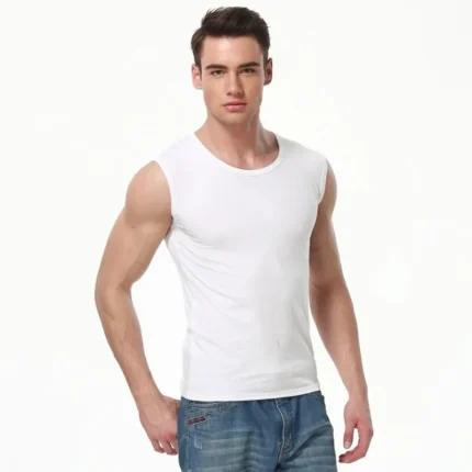 Cotton Sleeveless Vest
